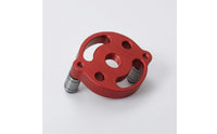 Anodized Aluminum Vertical Drill Hole Positioner Threaded Opening Vertical Drill Guide Lustrous Finish Woodworking Tool Metal Construction