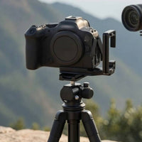 Camera L Bracket Low-Profile L Bracket Quick Release Plate Lightweight Quick Release Plate for Tripod Setup