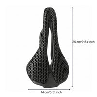 Breathable Honeycomb Saddle Ventilated Cycling Gear Streamlined