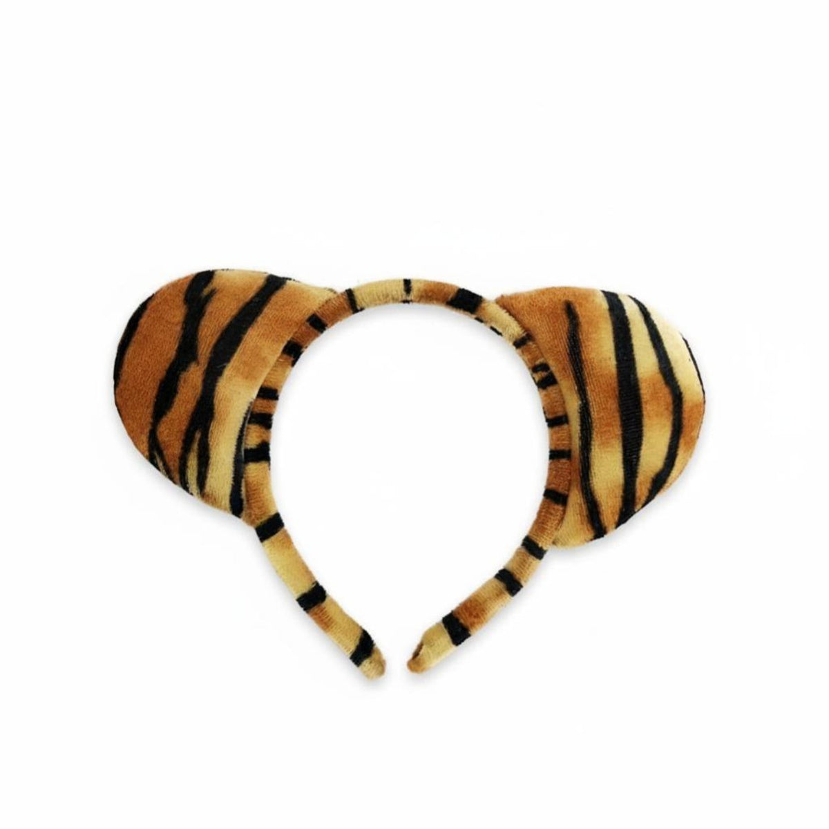 Party Children Tiger Ear Headband, Animal Costume, Soft Plush for Role Play
