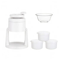 Compact Hand Crank Ice Shaver Tabletop Kitchen Tool for Home