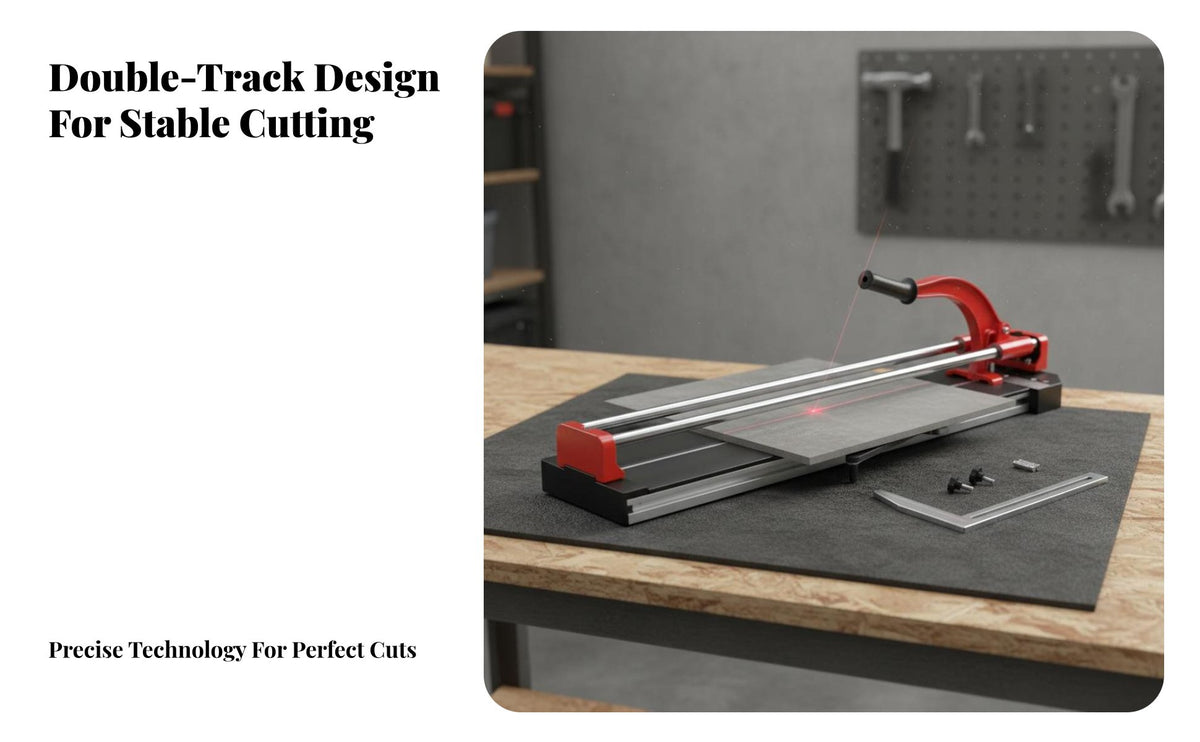 Infrared Positioning Tile Cutter Precise Cutting Infrared Tile Push Cutter Simple Function Ergonomic Handle for Home Renovators