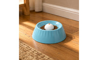 Slow Feeder Bowl Wide Slow Feeder Dog Bowl Interactive for Fast Eaters, Cats, Indoor, Outdoor