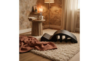 Contoured Pilates Spine Corrector Textured Stretching Aid Stepped Profile Pilates Arched Arched for Floor Exercises
