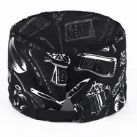 Lightweight Mesh Top Chef Cap Design Flat Top Kitchen Hat Adjustable Strap Catering Skull Cap Multiple Styles for Restaurant
