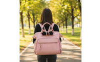 Waterproof Diaper Backpack Foldable Baby Stroller Storage Bag Easy to Clean