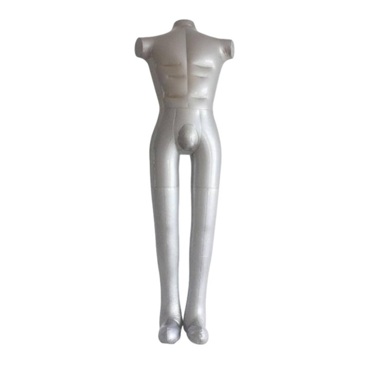 Portable Inflatable Mannequin Easy Storage Inflatable Body Form Eco-Friendly PVC for Street Stall