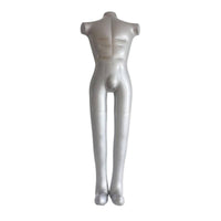 Portable Inflatable Mannequin Easy Storage Inflatable Body Form Eco-Friendly PVC for Street Stall