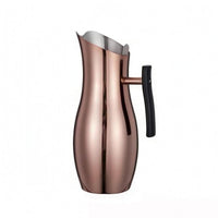 Stainless Metal Water Pitcher 2,000 Ml Side Handle Pitcher Single-Piece Drinkware