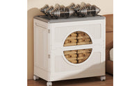 Toy Storage Box Foldable Children's Toy Organizer Bin Wheeled Foldable Storage Chest for Bedroom