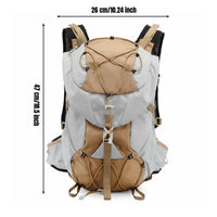 Hiking Backpack Multipurpose Lightweight Travel Backpack Multi-Compartment Lightweight Travel Rucksack for Hikers, Outdoor Enthusiasts