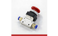 Aluminum Alloy Dome Push Button Valve Compact Button Type Pneumatic Valve Momentary Air for Machinists