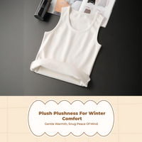 Men's Fleece Lined Thermal Vest for Winter
