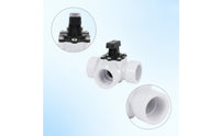 Pool Triple-Port Diverter Threaded Pool Diverter High-Movement Water Circulation