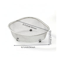 Oval Sink Strainer Basket Long-Lasting Drain Basket Rust-Resistant Mesh Colander Stable