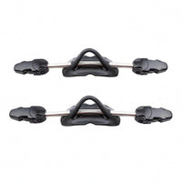 Spring Heel Strap Adjustable Diving Fin Strap with Quick Release Buckles Aerodynamic Sports Gear