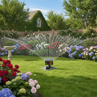 Automatic Turret Sprinkler Long-Lasting ABS Material Lawn Care Equipment Irrigation Supplies Stable Base