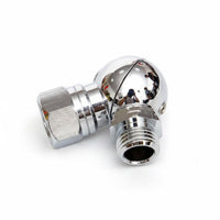 Angled Design Second Stage Regulator Angle Adapter Universal Compatibility Diving Regulator Elbow Adapter Metal Body Breathing Gear Part for Underwater