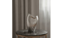 Aluminum Decorative Vase Tabletop Decorative Flower Vase Minimalist for Entryway Table