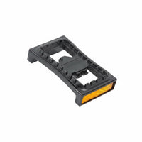 2 Pieces SPD Pedal Conversion Plate Traction Nubs SPD Pedal Adapter Center Opening Center Opening Rectangular