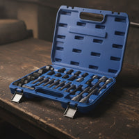 30 Pieces Alternator Pulley Remove Install Tool Kit Compatible Alternator Pulley Tool Kit Portable for Technicians