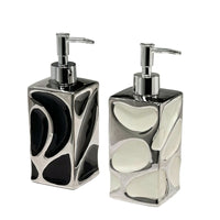 Ceramic Dispenser Bottle Lotion Bottle with Pump Minimalist for Vanity