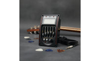 LCD Display Onboard Guitar Equalizer with Tuner Pre-Wired 5-Band Equalizer Pickup System Two Output Connector Onboard Guitar Preamp Tuner Low Battery Indicator for Guitarists, Musicians, Live Performance, Studio Recording