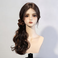 Mannequin Head with Shoulders Professional Mannequin Bust Form Lightweight for Salons