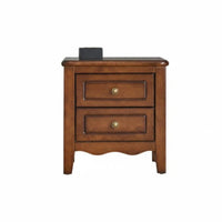 USA-inspired rustic & Design Roman pillar Nightstand With Storage Drawer Roman pillar End Table Distressed Finish Bedroom Furnishing Vintage Design for homeowners, Interior Designers, Renters, Guest Room, Home Decoration