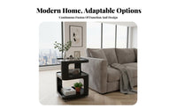 Movable with casters curved designd Rolling Table Light Luxury Rolling curved designd Table Modern and design Household Furniture Multi-Functional for Apartment Dwellers, telecommuter Workers