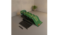 Roll-up Putting Mat with Return Track Clear Alignment Golf Putting Mat Easy to Store Portable for Beginners