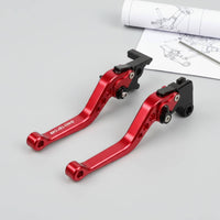 2 Pieces Brake Handle Lightweight CNC Aluminum Motorcycle Levers Rust Resistant Vehicle Replacement for DIY Modifiers