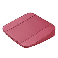 Raised Back Wedge Booster Cushion Perforated Car Seat Booster Cushion Breathable Auto Seat Pad Sewn Seams