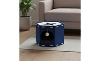 Hexagonal Cat Condo Multi Functional Activity Center Cozy Bed for Kittens