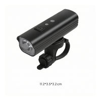 Cycle Front Light Easy to Install Bike Front Light Bike Headlight with Handlebar Mount High Lumens Compact for Cyclists