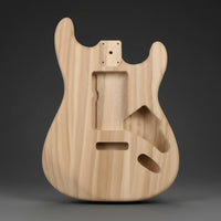 Unfinished Maple Electric Guitar Body DIY ST-Style Design Guitar Body Customizable Musical Instrument Part Ready to Paint for Repair