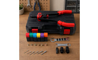 Rivet Nut Tool Kit Heavy Duty Rivet Kit Non Slip Hand Riveter for Home Improvement Hobbyists, Handymen, Home Maintenance