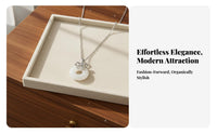 Bowknot Jade Necklace Elegant Design Safety Buckle Locket Timeless Elegance
