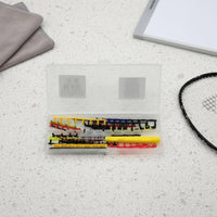 Badminton Racket Grommets Long-Lasting Nylon Badminton Grommet Set Racket String Protector Eyelets Universal