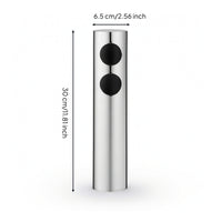 Vase with Cutouts Silver Finishout Vase Modern for Tabletop, Mantel