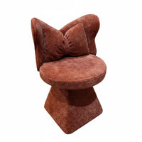 rotating Base arched-support support Chair Elegant Design arched supportrest Seat Soft Padded padding Vanity Stool Modern design and aesthetic for Makeup lovers, Young Adults, Home Decorators, changing area, Bedroom