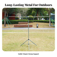 Portable Telescopic Map Stand Multi-Purpose Camping Screen Stand Foldable Display Tripod for Teachers, Exhibitors, Presenters, Exhibitions, Outdoor, Classroom, Office