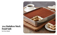 Rectangular Pan with Lid multipurpose Rectangular food container with Lid for Caterers