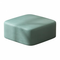 Padded Top Upholstered Footstool Soft padding Square Upholstered Stool Multi-Purpose Low Seat Space-Saving for Children, amethodice Workers, Living Room, Bay area, Under Desk, Entrymethod