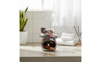 Multi-Functional Iridescent Fungus Incense Holder Ceramic Fungus Smudge Burner House Decoration for Meditation Practitioners