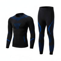 Ski Underlayer Layer Set Lightweight Thermal Base Layer Set Soft Skin Friendly Seamless Compression Underwear for Mountaineering, Hiking