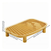Litter Control Platform Raised Lattice Perforated Grid Mat Low-Height