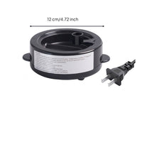 Hot Melt Glue Pot Two-Power Specification Electric Glue Pot Portable for Crafters, Hairpiece Makers,