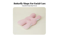 Skin-Friendly Textile Butterfly Shaped Memory Foam Pillow Machine Washable Cover Butterfly Shaped Pillow Reversible Design for Women