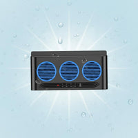 USB Powered Car Window Exhaust Fan Heat Dissipation Vehicle Air Circulator for Summer